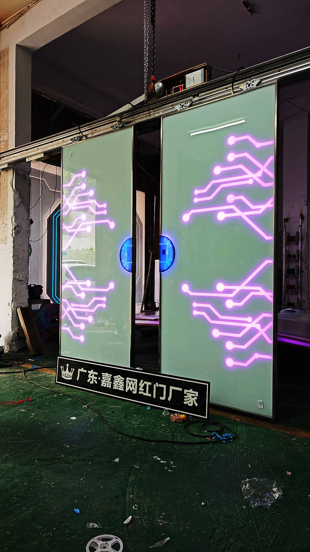 智能系统网红门 网红科技感应门