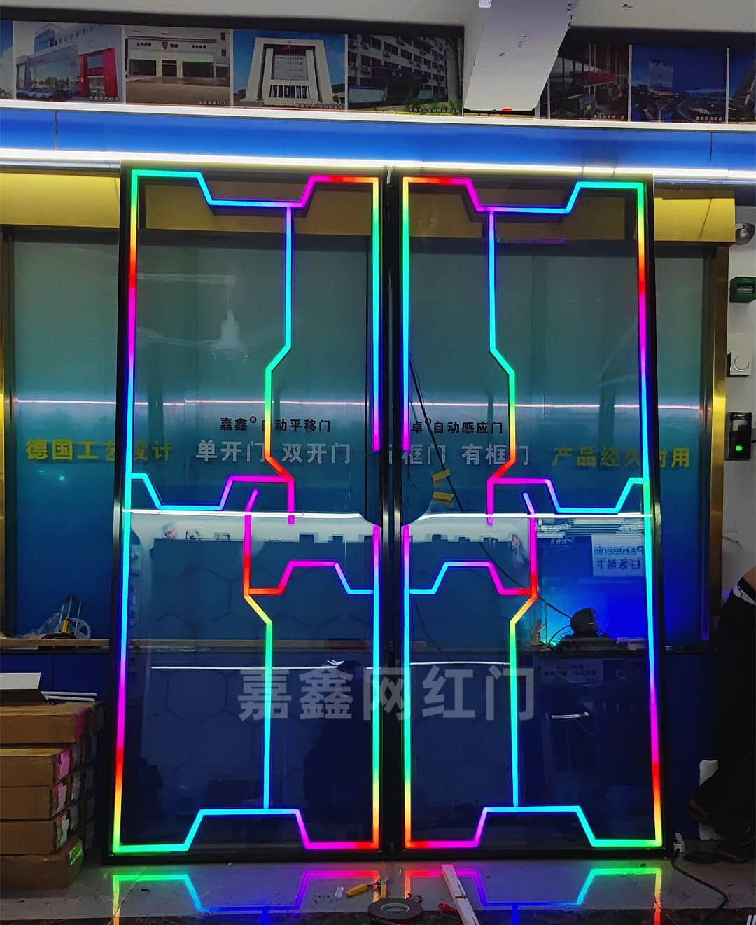 自动感应网红门厂家